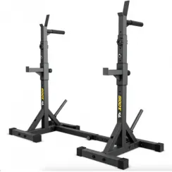 Стойки под штангу Trex Sport TX-100S регулируемые с ручками для отжиманий