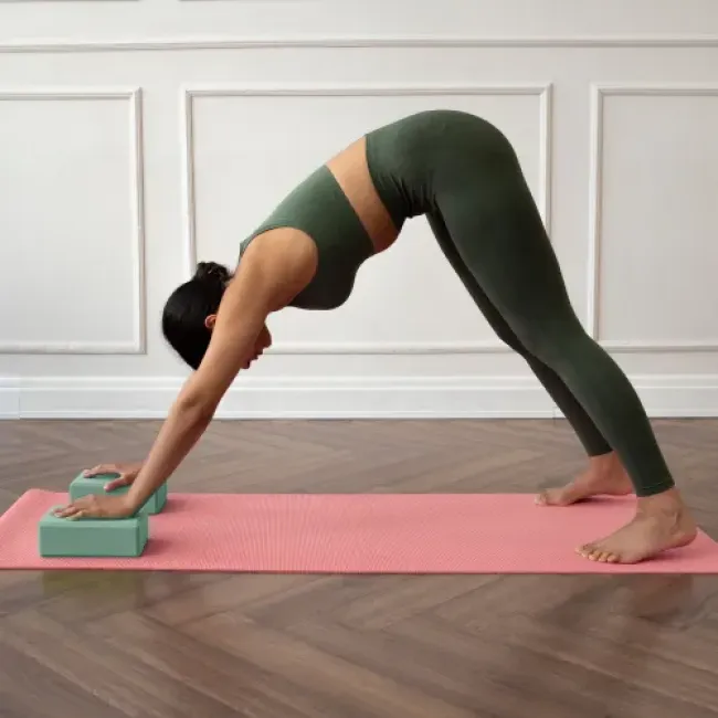 Блок для йоги Gymtek EVA мятный