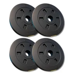 Сіт композитних дисків Besport PowerPro 10 (4х2,5кг) для гантелей та штанг