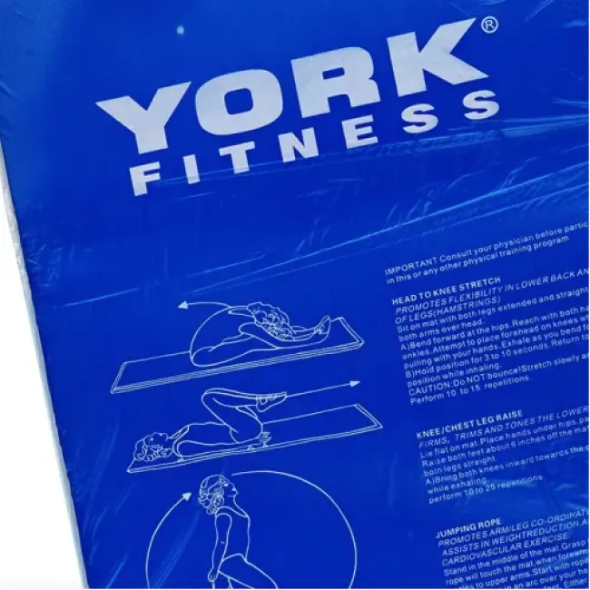 Коврик для упражнений двухсторонний York Fitness