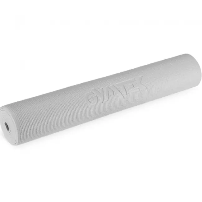 Килимок (мат) для фітнесу та йоги Gymtek 0,5 см сірий