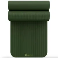 Килимок для йоги Hop-Sport HS-NB015GM NBR 1,5 см темно-зелений