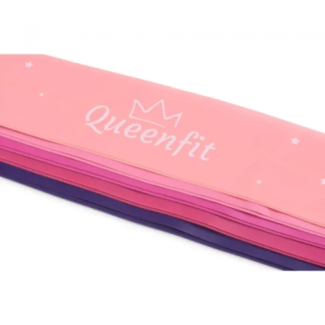 Набор резинок для фитнеса Queenfit 0,5-30кг Q-66258