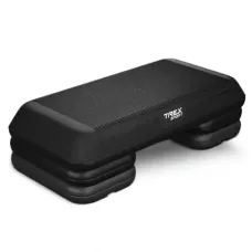 Степ платформа Trex Sport TX-038PAS до аеробіки 3-рівневий чорний