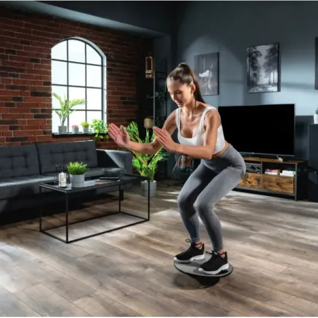 Диск балансувальний Hop-Sport 40см сірий
