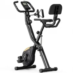 Велотренажер Hop-Sport HS-3030X Apeks X-Bike чорно-золотистий