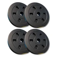 Набір композитних дисків Besport PowerPro 20 (4х5кг) для гантелей та штанг