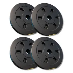 Сіт композитних дисків Besport PowerPro 20 (4х5кг) для гантелей та штанг