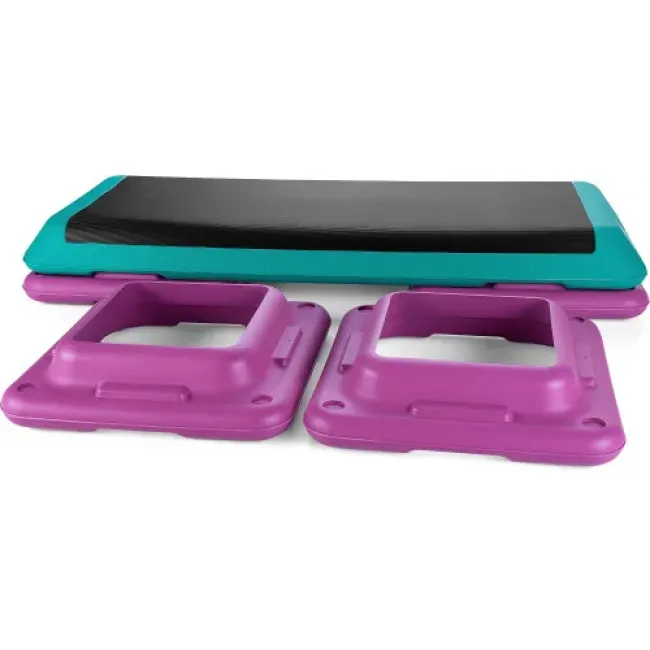 Степь-платформа Queenfit 3-х уровневая разноцветная