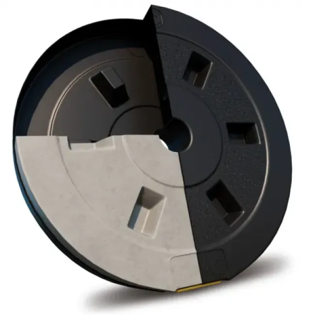 Сет композитных дисков Besport PowerPro 20 (2х10кг) для гантелей и штанг