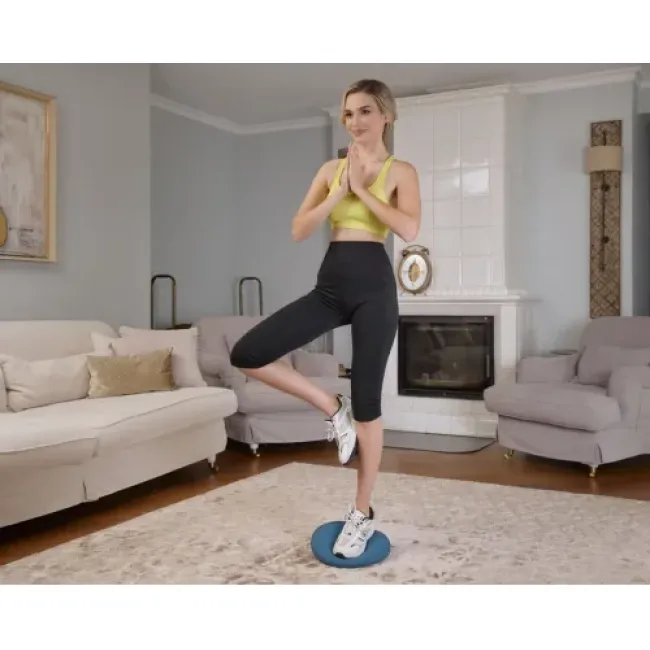 Балансировочная подушка Hop-Sport HS-R034BC темно морская