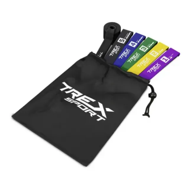 Набор резинок для фитнеса Trex Sport TX-005PBA 5в1
