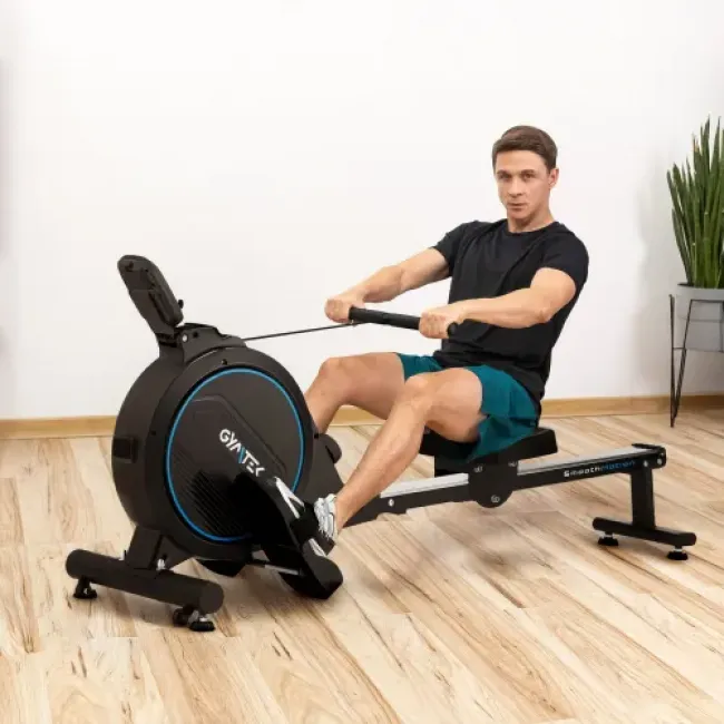 Гребной тренажер Gymtek XR800 магнитный синий