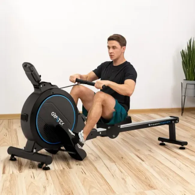 Гребной тренажер Gymtek XR800 магнитный синий