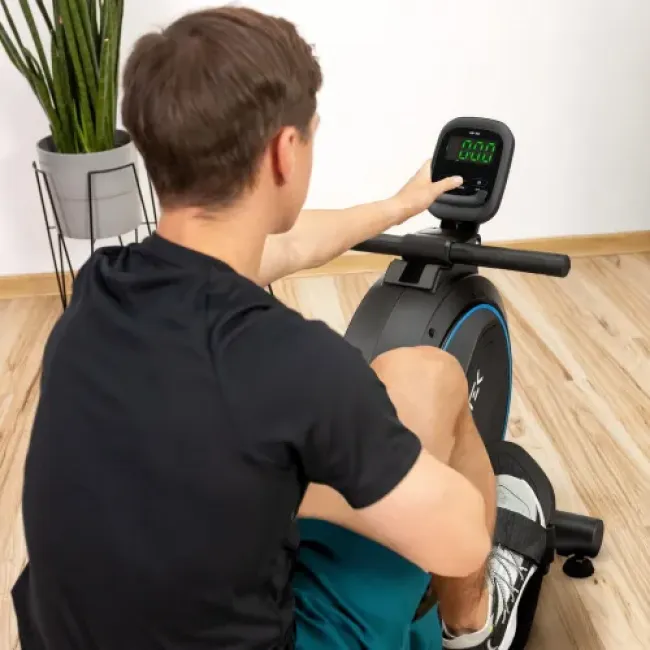 Гребной тренажер Gymtek XR800 магнитный синий