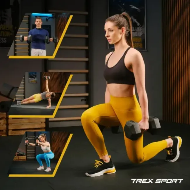 Гантели для фитнеса 3 кг 2шт композитные TREX Sport TX-003CD