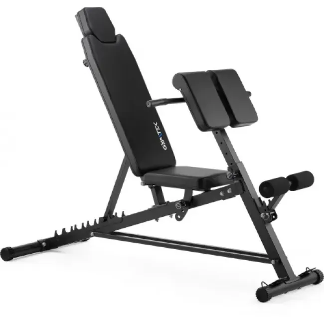 Тренировочная скамья Gymtek XL800 с эспандерами и партой Скотта