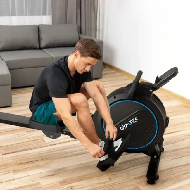 Гребной тренажер Gymtek XR800 магнитный синий