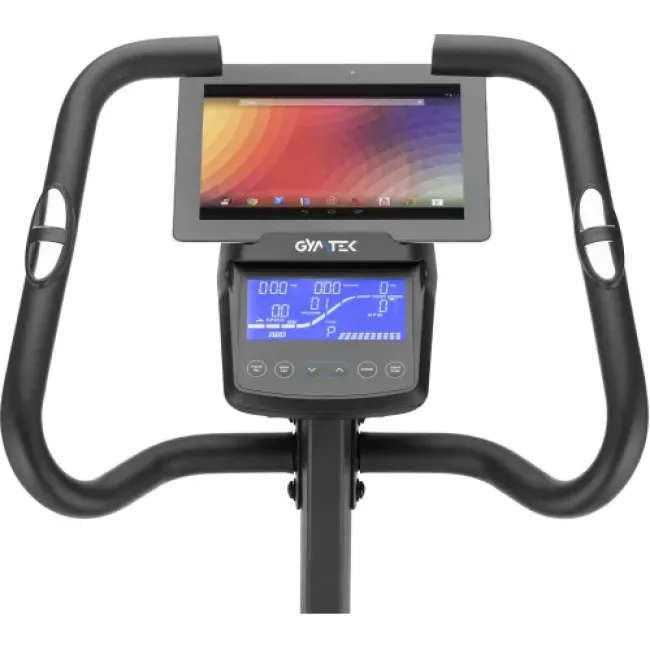 Велотренажер Gymtek XB2600 електромагнітний сріблястий