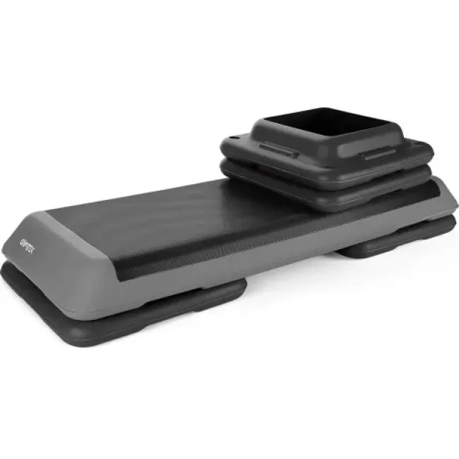 Степь-платформа Gymtek 3-х уровневая серая