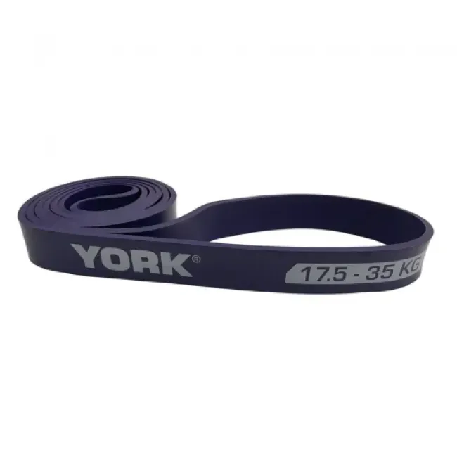 Резинка для фитнеса York 17,5-35кг - 2080x29x4,5 мм, фиолетовый