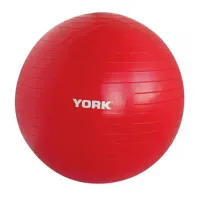 Фитбол York Fitness 55см красный + насос