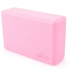 Блок для йоги Queenfit EVA рожевий