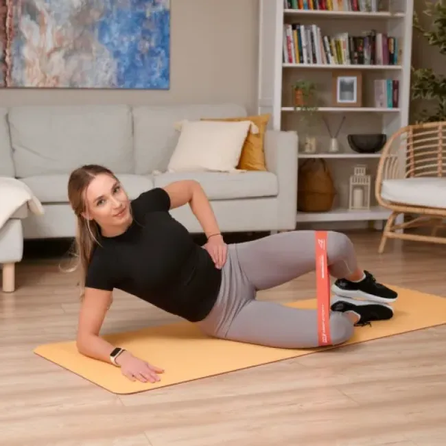 Набор резинок для фитнеса Hop-Sport 600x50мм HS-L650RLR Красный