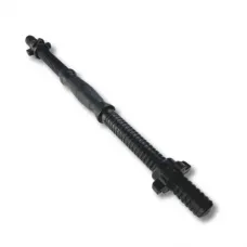 Гриф гантельный Trex Sport TX 51см (25мм) из пласт. гайками черный