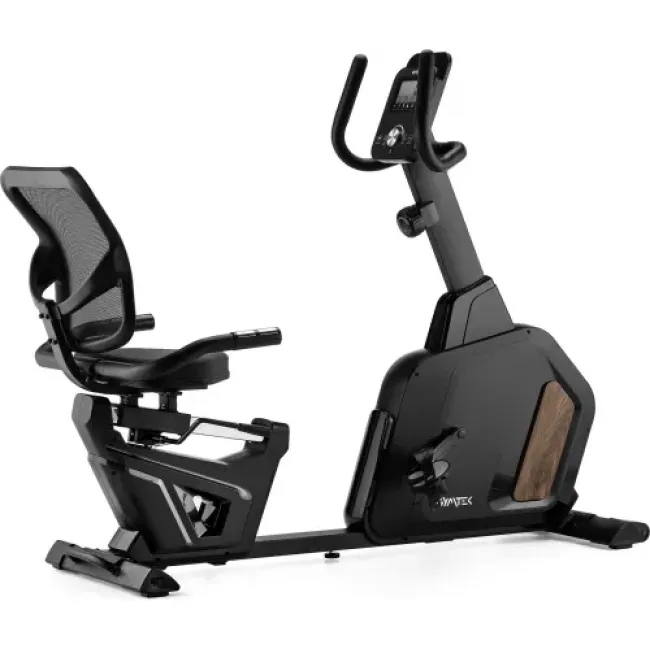 Горизонтальний велотренажер Gymtek XBR5000 магнітний чорний