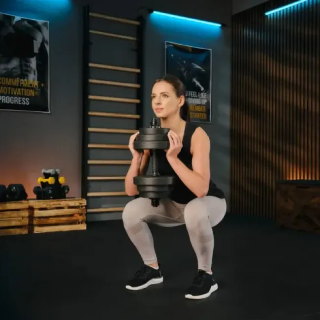 Гантелі композитні регульовані TREX Sport 2х20кг