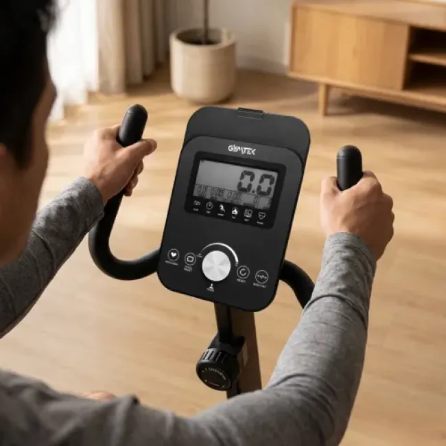 Горизонтальний велотренажер Gymtek XBR5000 магнітний чорний
