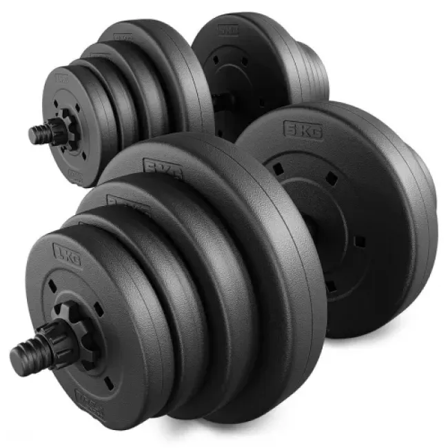 Гантелі композитні регульовані TREX Sport 2х20кг