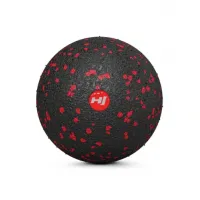 Массажный мяч EPP 80 мм Hop-Sport HS-S008MBR черно-красный