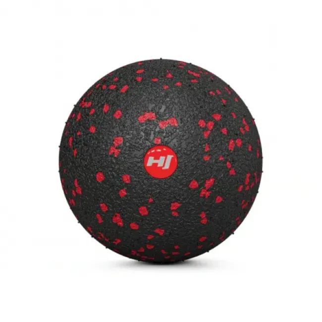 Массажный мяч EPP 80 мм Hop-Sport HS-S008MBR черно-красный Массажный мяч EPP 80 мм Hop-Sport HS-S008MBR черно-красный