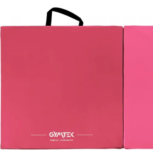 Мат гімнастичний жорсткий Gymtek 5см світло-рожевий