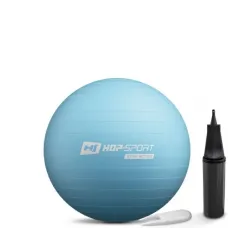 Фитбол Hop-Sport 45см голубой + насос