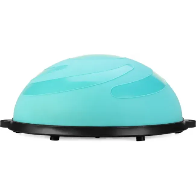 Балансировочная полусфера Gymtek Flex Core Half Ball 58см с эспандерами + голубой насос