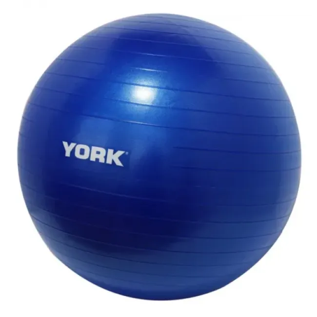 Фитбол York Fitness 65см синий + насос