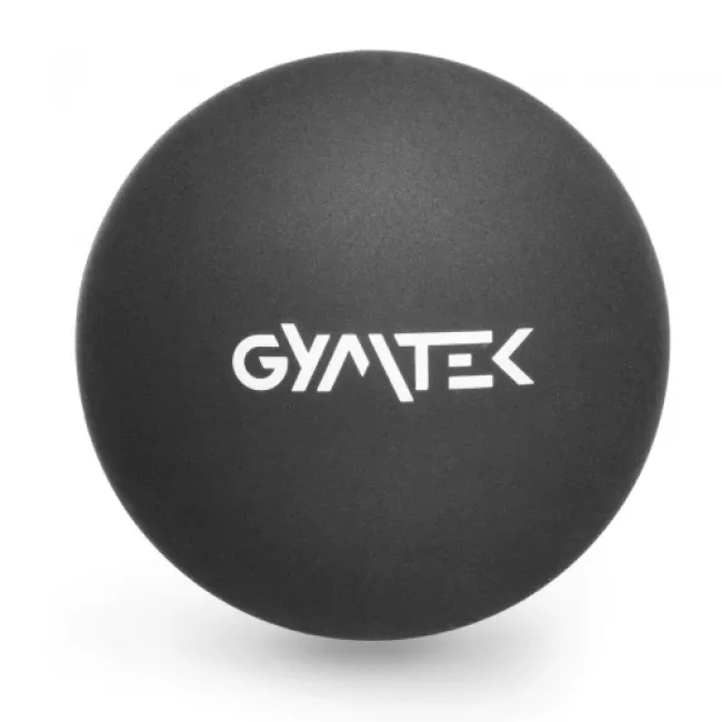 Масажний м'яч Gymtek 63 мм чорний Масажний м'яч Gymtek 63 мм чорний