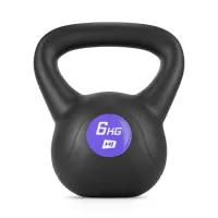 Гиря виниловая 6 кг Hop-Sport HS-PB006KB