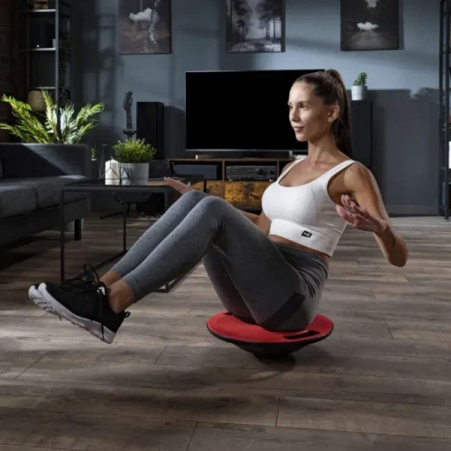 Диск балансувальний Hop-Sport 40 см червоний