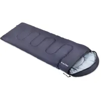 Спальный мешок одеяло Outtec с капюшоном синий