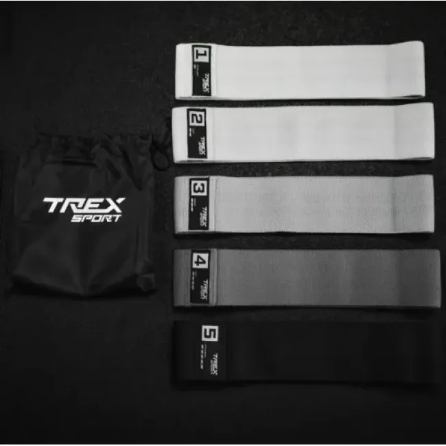 Набор резинок для фитнеса Trex Sport TX-065RBG 1-18кг