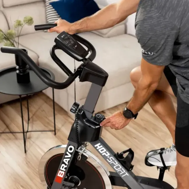 Спинбайк Hop-Sport HS-045IC Bravo черный