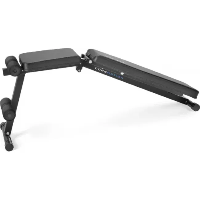 Складная регулируемая скамья для тренировок Gymtek XL400 с эспандерами для дома