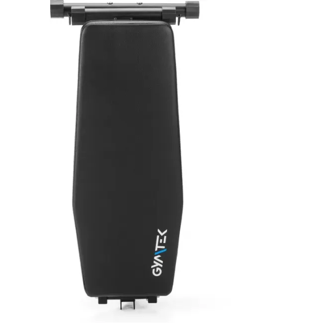 Складная регулируемая скамья для тренировок Gymtek XL400 с эспандерами для дома