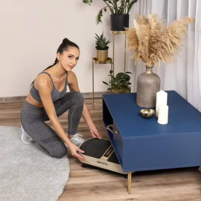 Вибрационная платформа GYMTEK XP300 золотистый