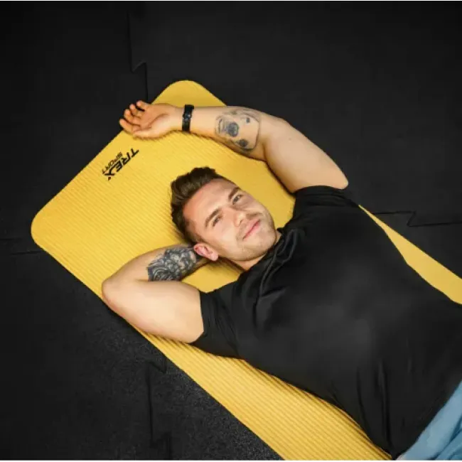 Килимок для йоги Trex Sport TX-018NGM NBR 1см 180х60 жовтий