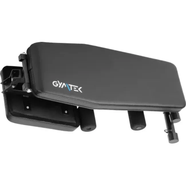 Складная регулируемая скамья для тренировок Gymtek XL400 с эспандерами для дома